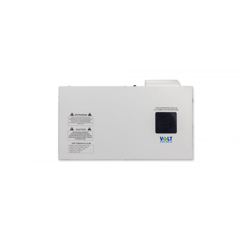 STABILIZATOR NAPIĘCIA SIECIOWEGO AVR 10000VA 8% SLIM