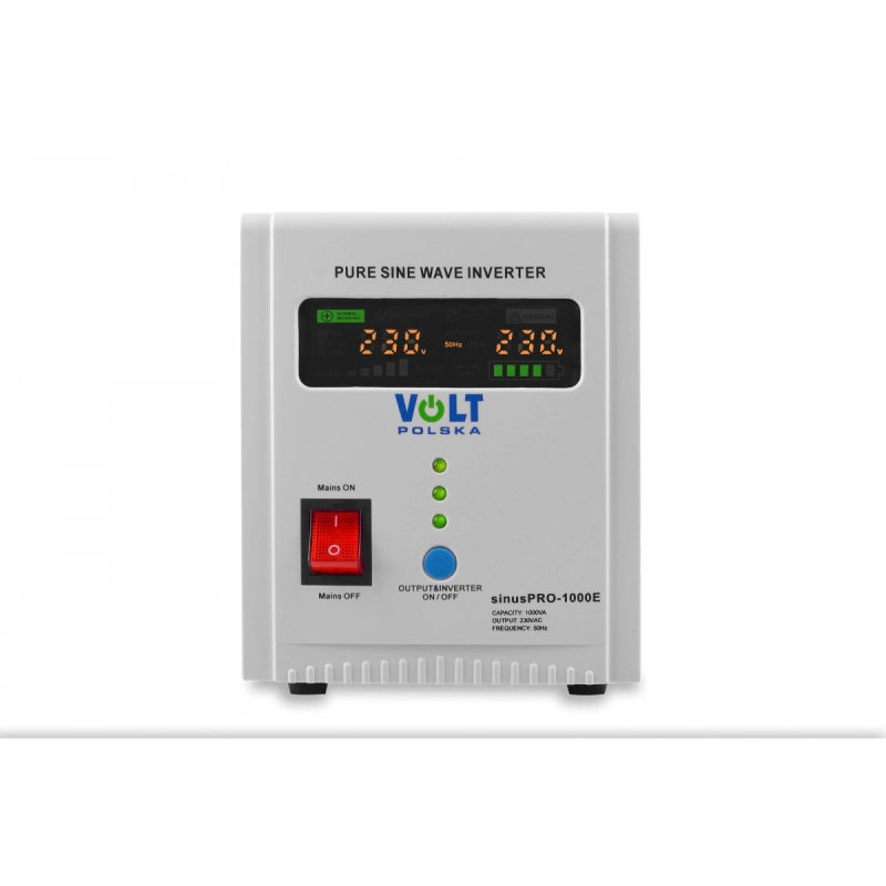 SINUS PRO 1000 E 12/230V (700/1000W) ZASILACZ AWARYJNY